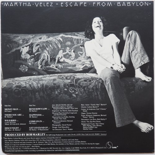 Martha Velez / Escape From Babylonβ