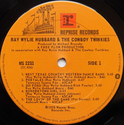 Ray Wylie Hubbard & The Cowboy Twinkies / Ray Wylie Hubbard & The Cowboy Twinkiesβ
