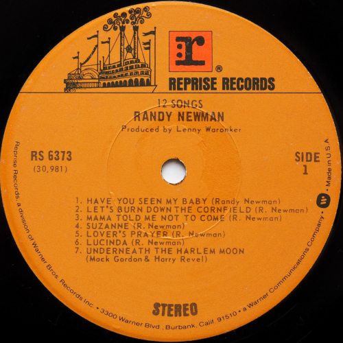 Randy Newman / 12 Songsβ