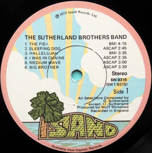 Sutherland Brothers Band / The Sutherland Bros. Band (US)β