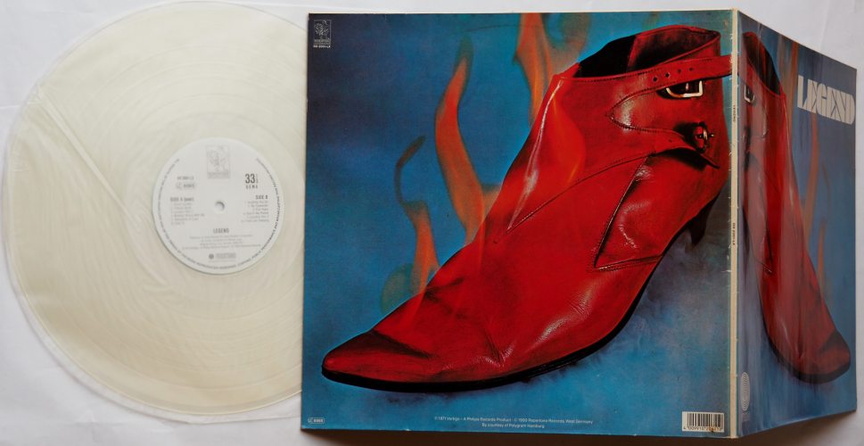 Legend / Legend (Red Boot, Clear Vinyl Re-issue)β