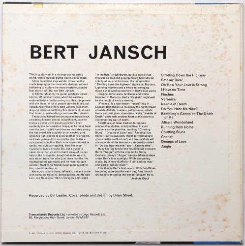 Bert Jansch / Bert Jansch (JP)β