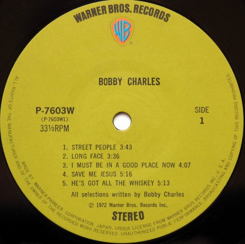 Bobby Charles / Bobby Charles (JP ľɮ)β