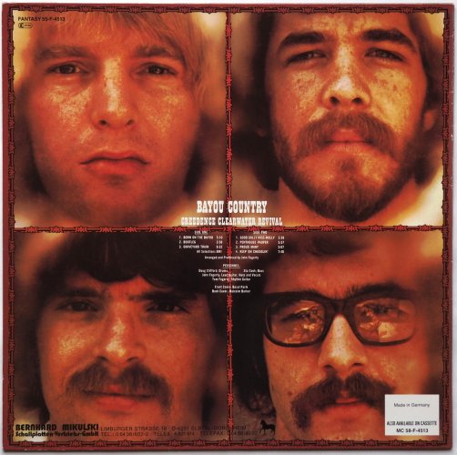 Creedence Clearwater Revival (CCR) / Bayou Country (Germany Later Issue)β