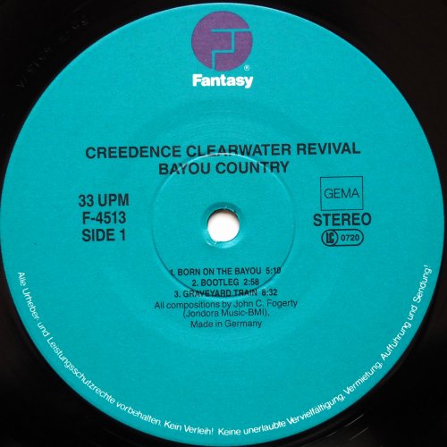 Creedence Clearwater Revival (CCR) / Bayou Country (Germany Later Issue)β