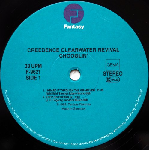 Creedence Clearwater Revival (CCR) / Chooglinβ