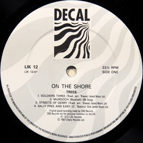 Trees / On The Shore (80s Re-issue)β