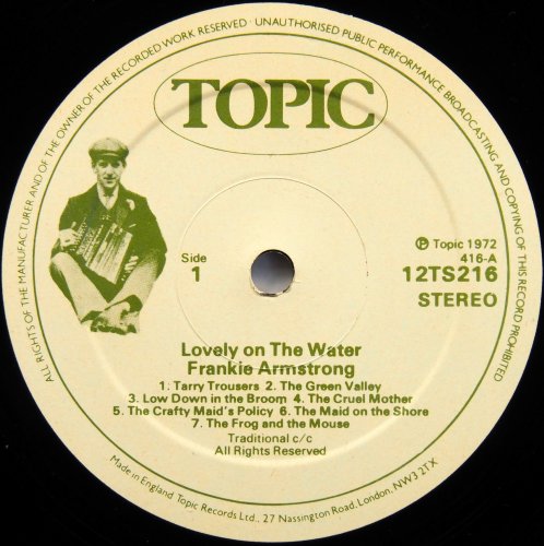 Frankie Armstrong / Lovely On The Water (UK 2nd Issue)β