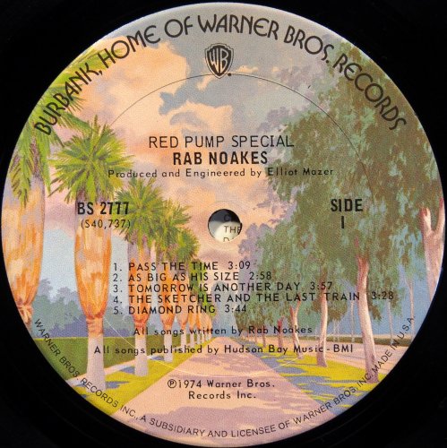 Rab Noakes / Red Pump Specials (US In Shrink)β