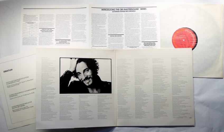 Bruce Springsteen / Born to Run (CBS Master Sound Audiophile Pressing Half Speed Mastered)β