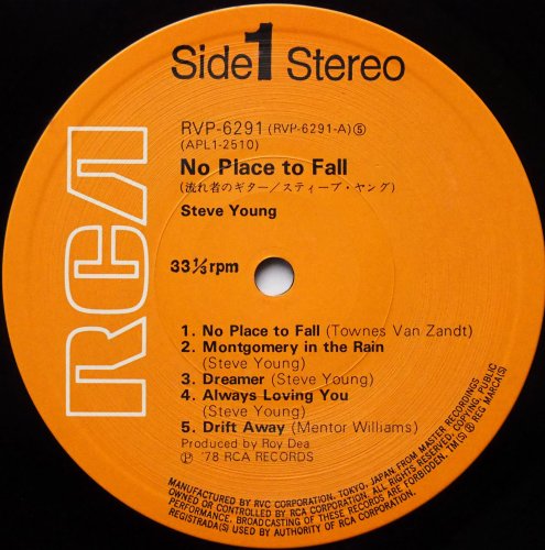 Steve Young / No Place To Fallβ