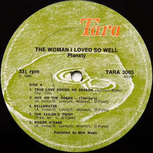 Planxty / The Woman I Loved So Wellβ