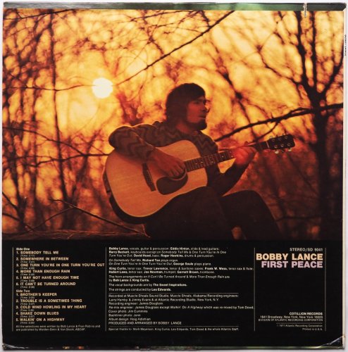 Bobby Lance / First Peaceβ