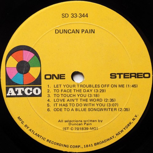 Duncan Pain / Duncan Painβ