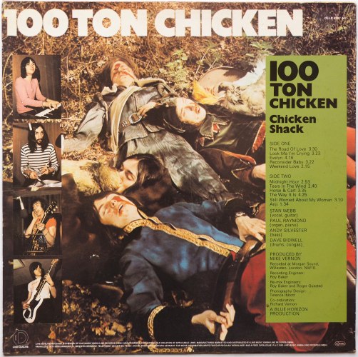 Chicken Shack / 100 Ton Chicken (Germany Re-issue)β