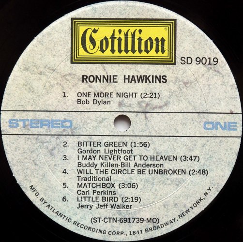 Ronnie Hawkins / Ronnie Hawkinsβ