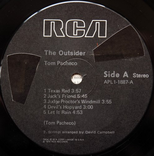 Tom Pacheco / The Outsiderβ