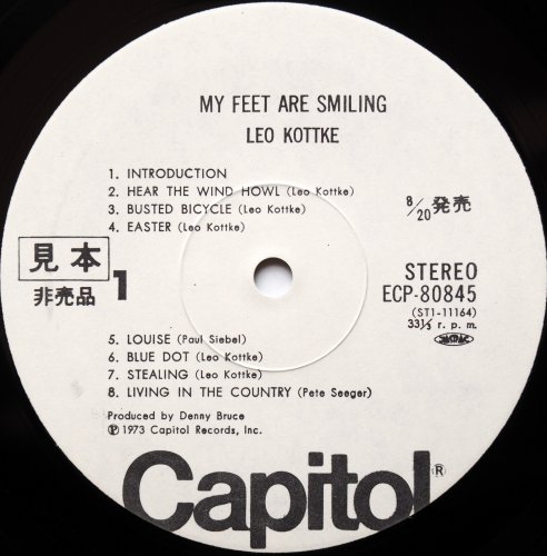 Leo Kottke / My Feet Are Smiling (٥븫)β