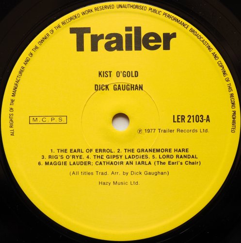Dick Gaughan / Kist o' Gold (UK Matrix-1)β