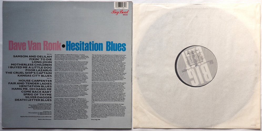 Dave Van Ronk / Hesitation Blues, The Best Of Dave Van Ronkβ