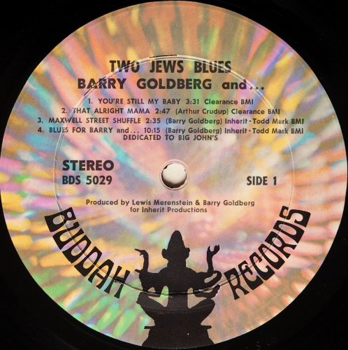 Barry Goldberg / Two Jews Blues (In Shrink)β