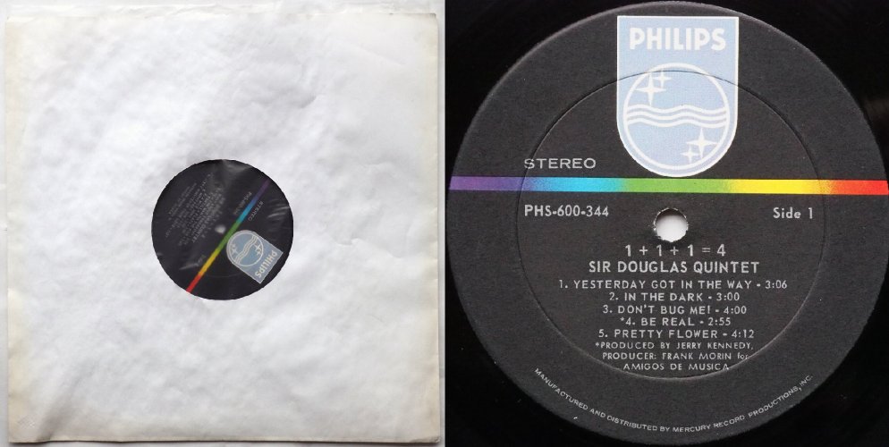 Sir Douglas Quintet (Doug Sahm) / 1+1+1=4β