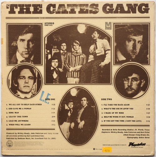 Cates Gang, The / Wanted (Rare White Label Promo)β
