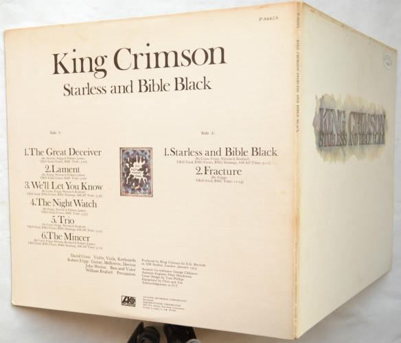 King Crimson / Starless and Bible Black (դ/ܽ٥ץˤβ