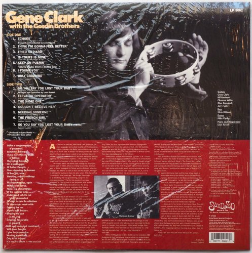 Gene Clark / With The Gosdin Brothers (Re-Issue, In Shrink)β