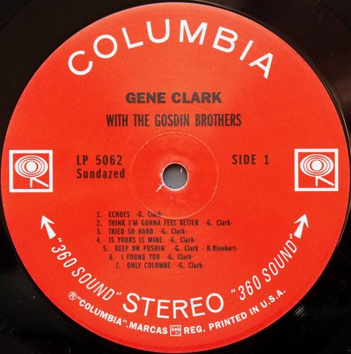 Gene Clark / With The Gosdin Brothers (Re-Issue, In Shrink)β