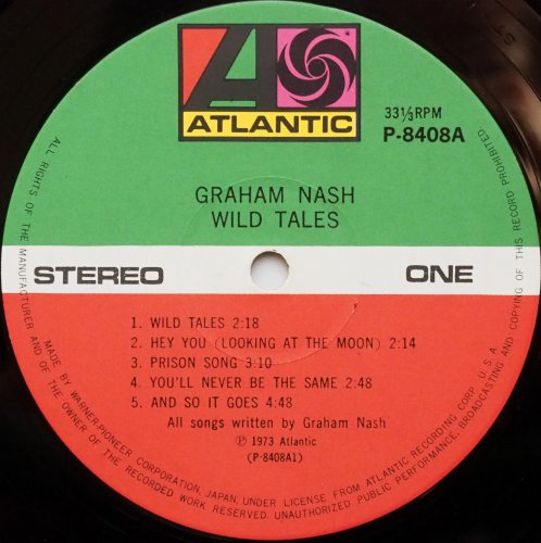 Graham Nash / Wild Tales (JP)β