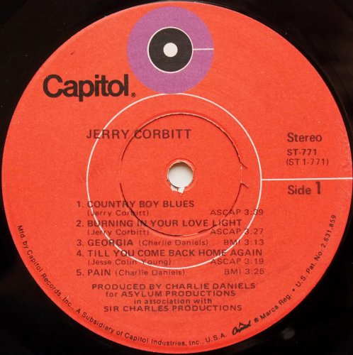 Jerry Corbitt / Jerry Corbitt (2nd)β