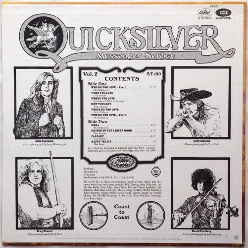 Quicksilver Messenger Service /  Happy Trails (US 70s Issue)β