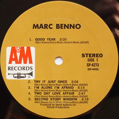 Marc Benno / Marc Benno (Early Press)β