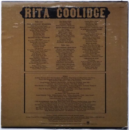 Rita Coolidge / Rita Coolidge (US Early Press)β