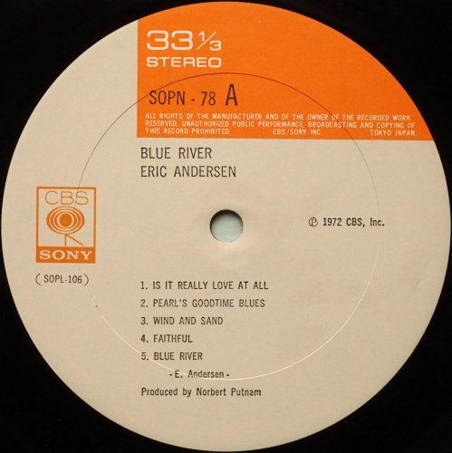 Eric Andersen / Blue River ()β