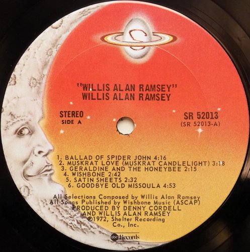 Willis Alan Ramsey / Willis Alan Ramsey (ABC Later Issue)β