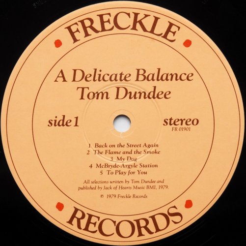 Tom Dundee / A Delicate Balanceβ