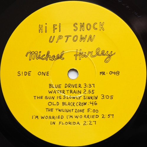 Michael Hurley / Hi Fi Snock Uptown (Re-issue)β