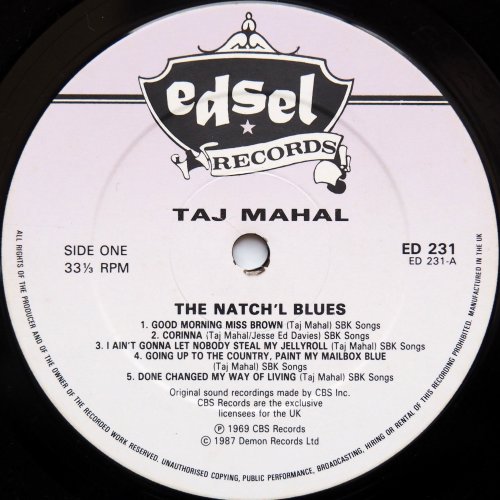 Taj Mahal / The Natch'l Blues (UK Reissue)β