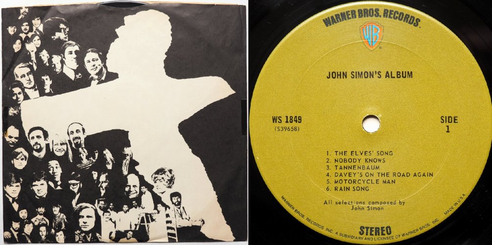 John Simon / John Simon's Album (US w/Title Sticker)β