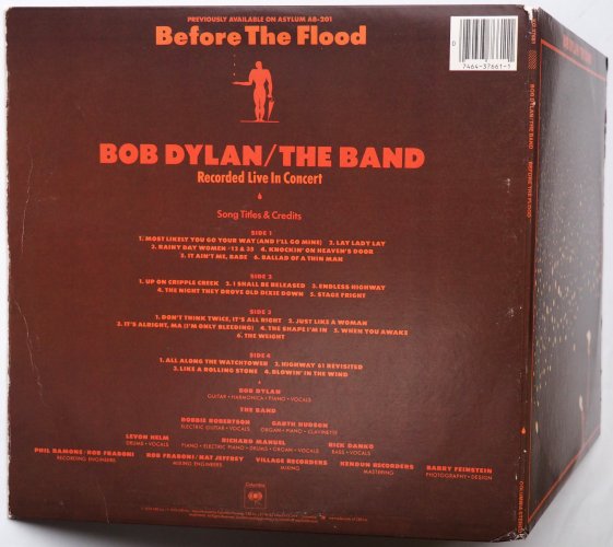 Bob Dylan / The Band / Before The Flood (US 80s)β