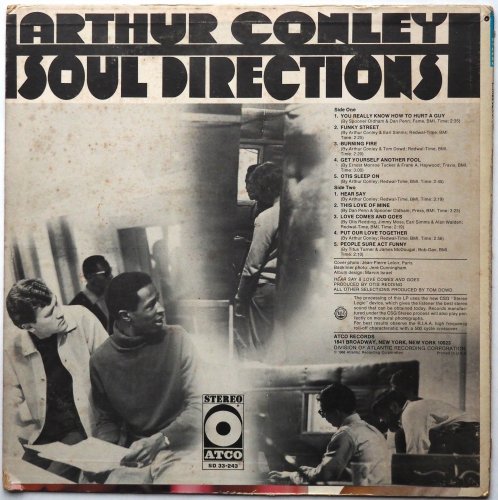 Arthur Conley / Soul Directions (US Early Issue)の画像