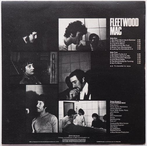 Fleetwood Mac / Peter Green's Fleetwood Mac (UK Reissue)β