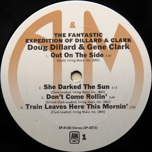 Dillard & Clark / The Fantastic Expedition Of Dillard & Clark(US Later Issue)β
