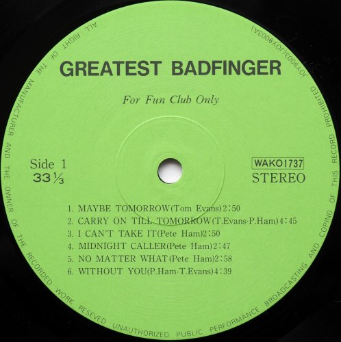 Badfinger / Greatest (Unofficial)β