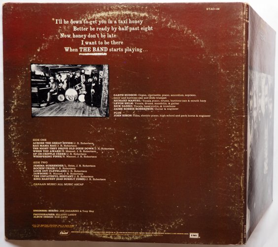 Band, The / The Band  (US Later Orage Label)β