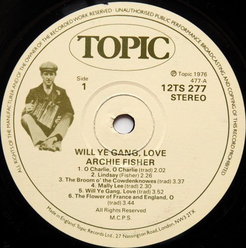 Archie Fisher / Will Ye Gang, Loveβ