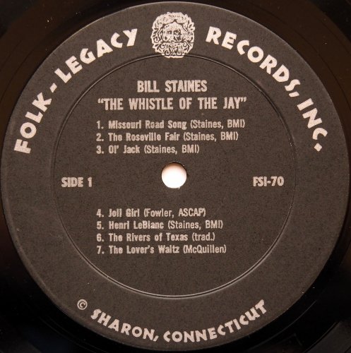 Bill Staines / The Whistle Of The Jay (w/Booklet)β