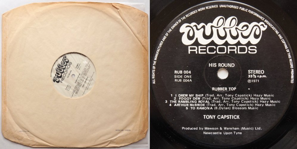 Tony Capstick With Hedgehog Pie / His Roundβ